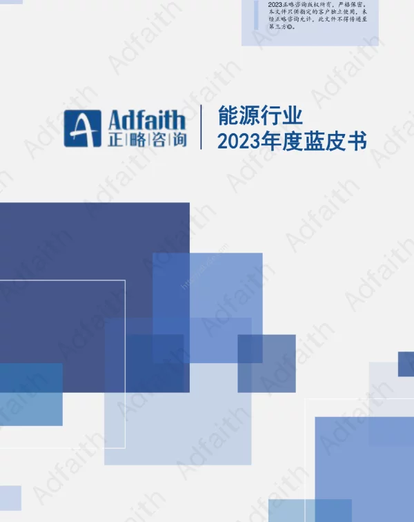 2023能源行业年度蓝皮书