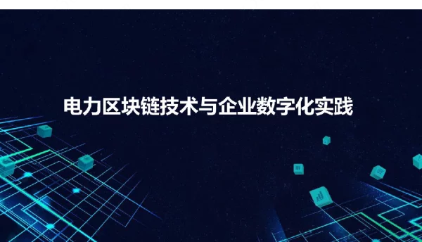 2022电力区块链技术与企业数字化实践