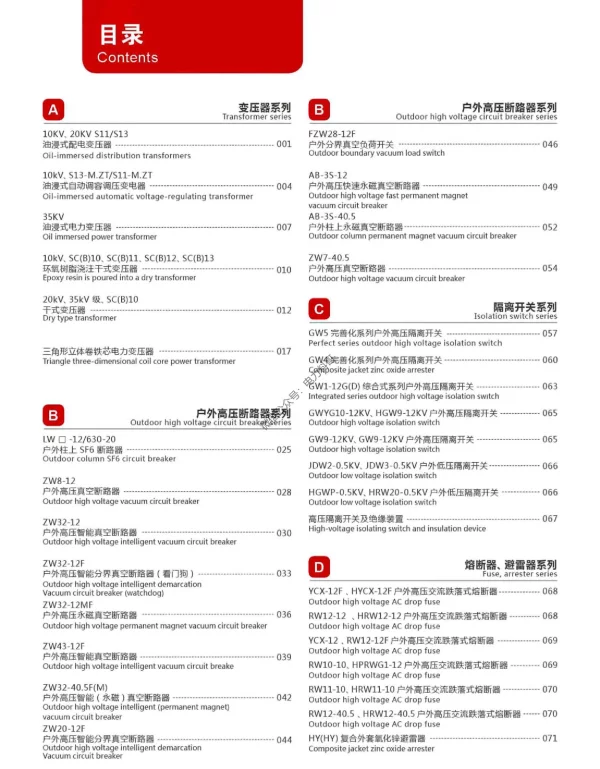 2024电子样本-电力设备选型手册