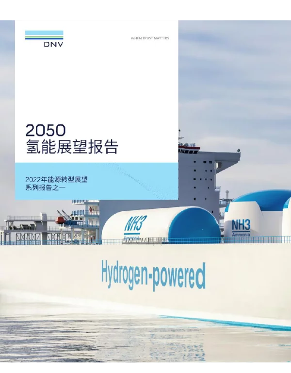 2050氢能展望报告