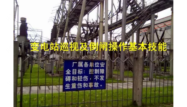 变电站设备巡视及倒闸操作基本技能
