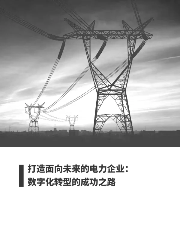 打造面向未来的电力企业：数字化转型的成功之路
