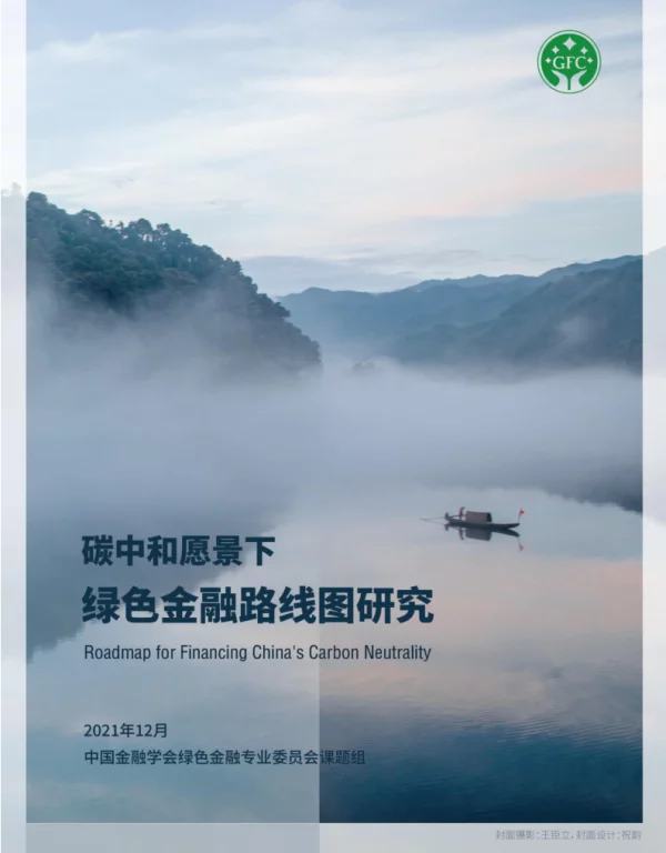碳中和愿景下绿色金融路线图研究
