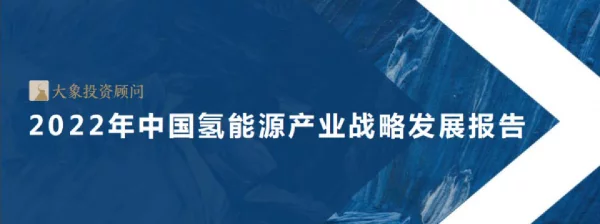 2022年中国氢能源产业战略发展报告