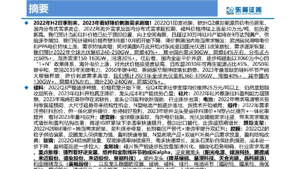 2022年新能源策略报告（光伏、储能、风电）