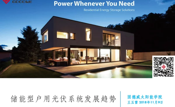 储能性用户用光伏系统发展方向-王五雷