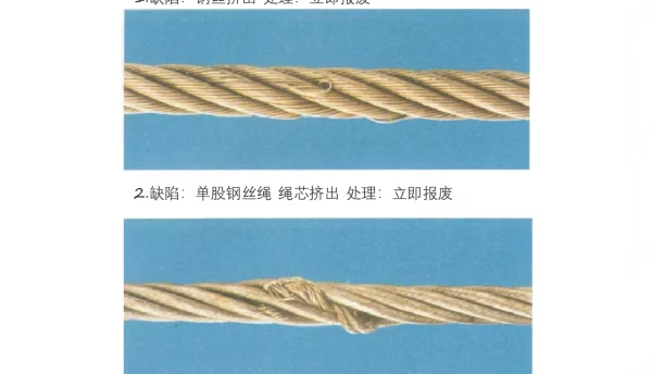 吊索具、钢丝绳报废判别