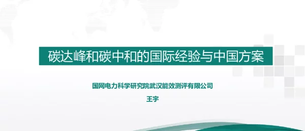 碳达峰与碳中和国际政策背景及中国方案-国家电网-2021.3-33页