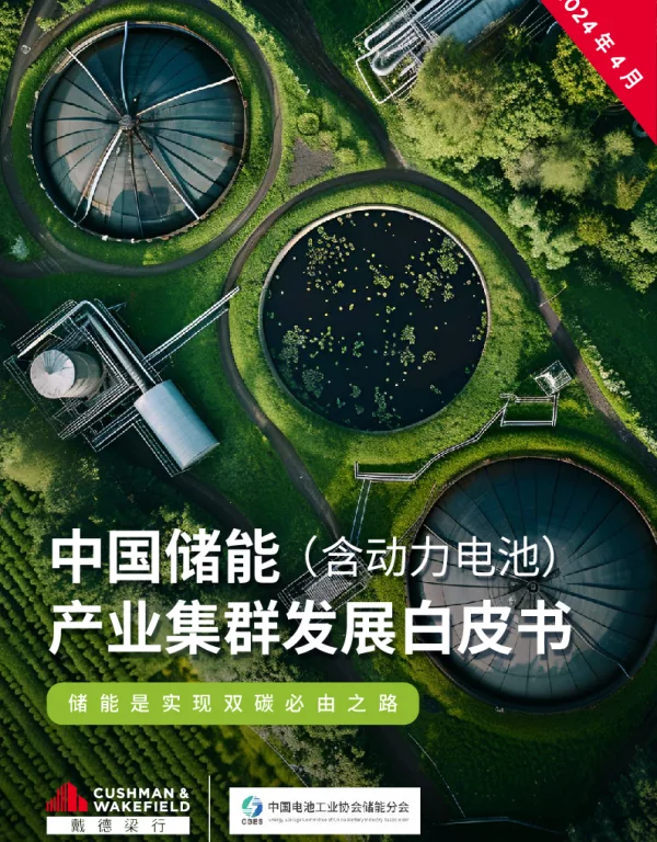 2024中国储能含动力电池产业集群发展白皮书