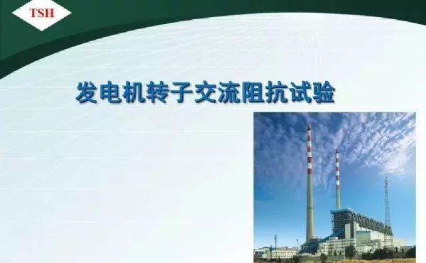 发电机转子交流阻抗试验