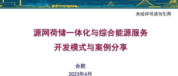 【专家PPT】李琼慧：源网荷储一体化与综合能源服务开发模式与案例分享