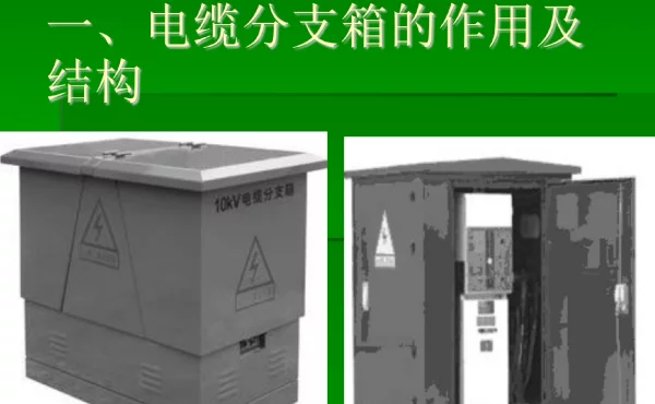 电缆分支箱与箱式变电站及开闭所的结构培训课件