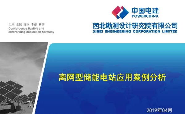 严雄---离网型储能电站应用案例分析
