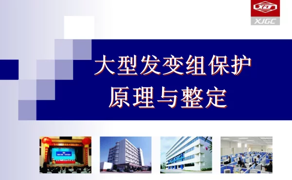 发变组保护原理与整定 匝间保护 