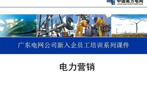 新员工培训教材_电力营销