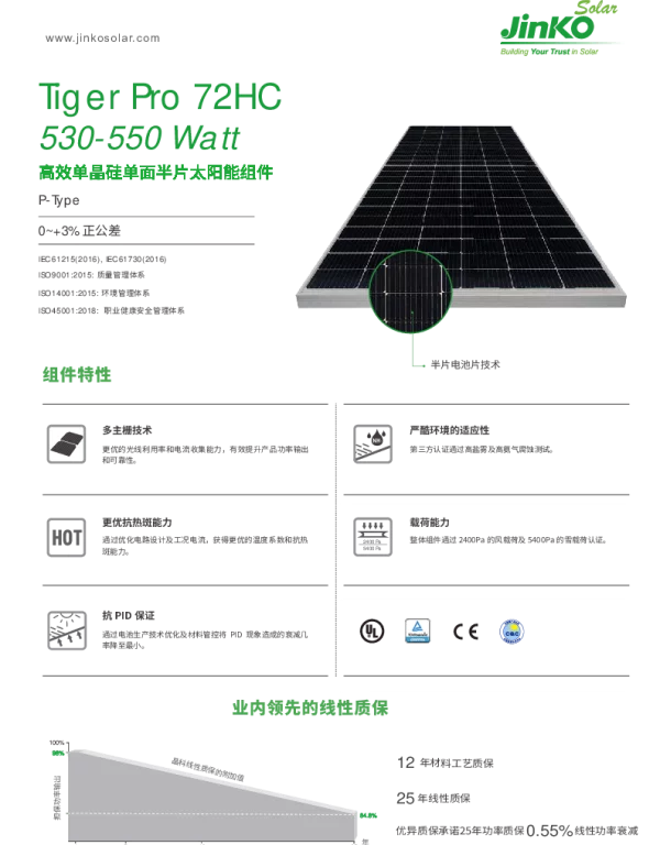 JKM530-550M-72HL4-(V)-F3-CN