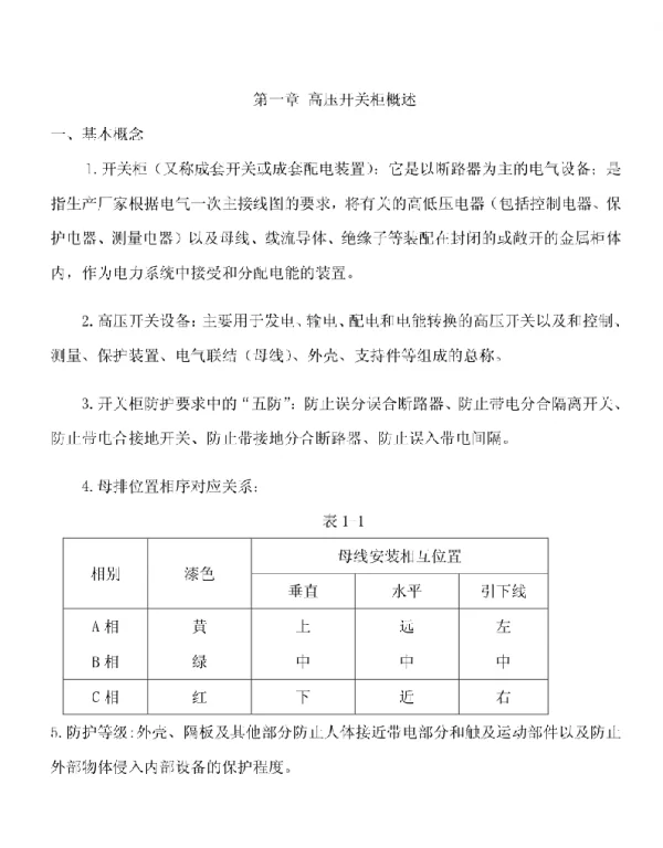 【精品】高压开关柜简介