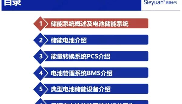 储能系统及PCS介绍